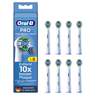 Oral B - Náhradní kartáčkové hlavice Precision Clean EB20 8 ks