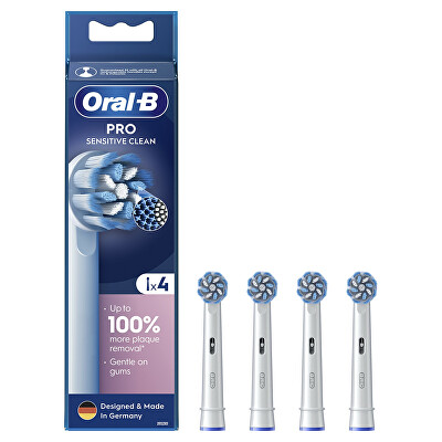 Oral B - Náhradní kartáčkové hlavice Sensitive EB60 4 ks