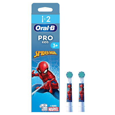 Oral B - Náhradní hlavice Kids Spiderman 2 ks