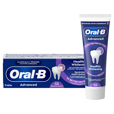 Oral B - Zubní pasta Advanced Healthy Whitening Toothpaste 75 ml
