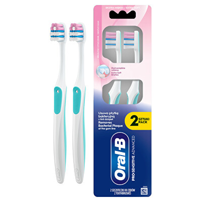 Oral B - Zubní kartáček Pro-Sensitive Soft 2 ks