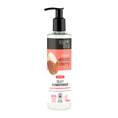 Organic Shop - Hedvábný kondicionér Mandle a třešeň (Silky Conditioner) 280 ml