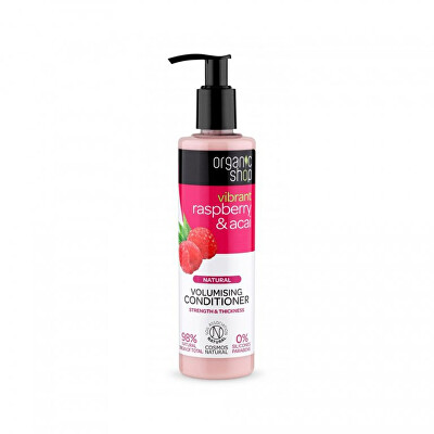 Organic Shop - Objemový kondicionér Vibrat Raspberry & Acai (Volumising Conditioner) 280 ml