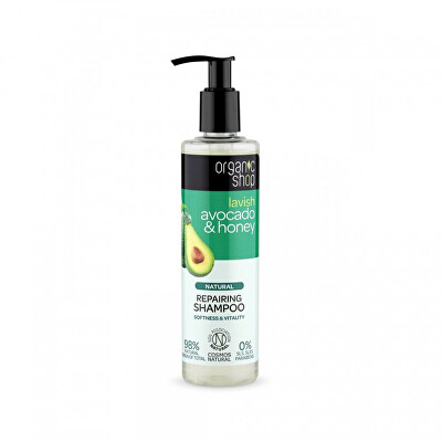 Organic Shop - Obnovující šampon Lavish Avocado & Honey (Repairing Shampoo) 280 ml