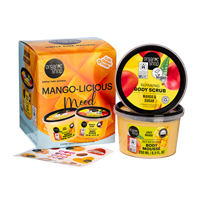 Organic Shop - Dárková sada Mango-licious Mood Beauty Set