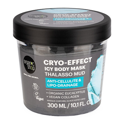 Organic Shop - Bahenní chladivá tělová maska Thalasso Cryo-Effect 300 ml