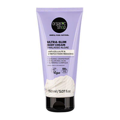 Organic Shop - Tělový krém s mořskými řasami Thalasso Ultra-Slim 150 ml