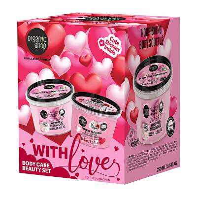 Organic Shop - Dárková sada With Love Body Care Beauty Set