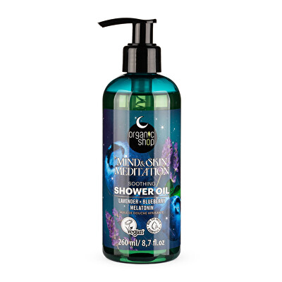 Organic Shop - Zklidňující sprchový olej Mind & Skin Meditation (Shower Oil) 260 ml