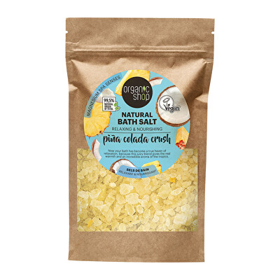 Organic Shop - Sůl do koupele Piňa Colada (Natural Bath Salt) 500 g