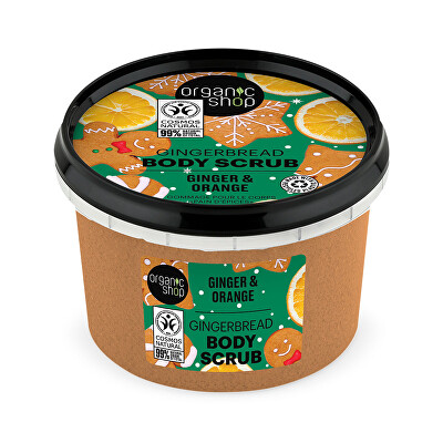Organic Shop - Tělový peeling Perníček (Body Scrub) 250 ml
