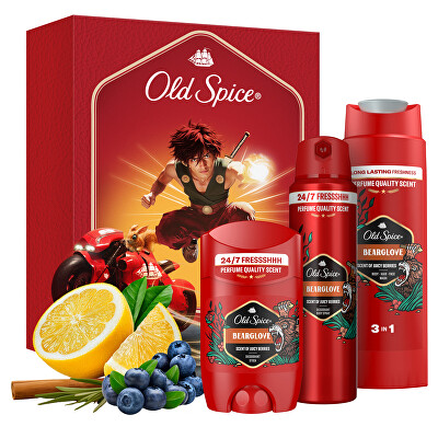 Old Spice - Dárková sada Bearglove Anime