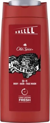 Old Spice - Sprchový gel 3 v 1 Wolfthorn (Body, Hair, Face Wash) 675 ml