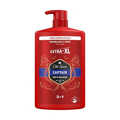 Old Spice - Sprchový gel pro muže Captain (Body-Hair-Face Wash) 1000 ml