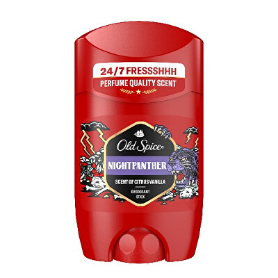 Old Spice - Tuhý deodorant NightPanther (Anti-Perspirant & Deodorant) 50 ml