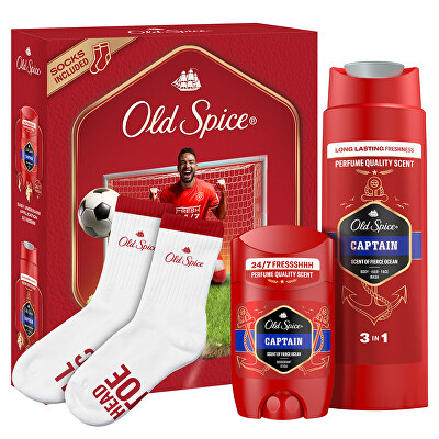 Old Spice - Dárková sada s ponožkami Captain