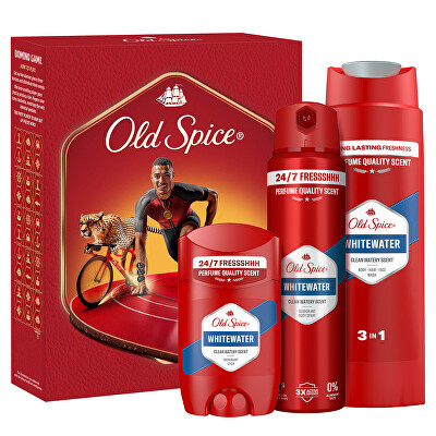 Old Spice - Dárková sada s dominem WhiteWater