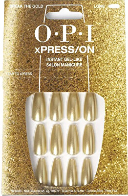 OPI - Gelové nehty xPRESS/ON (Press-On Nails - Break The Gold)