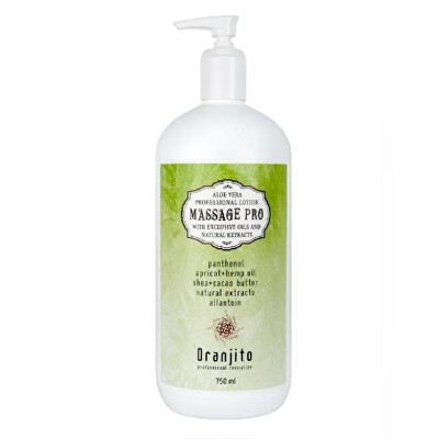 Oranjito - Masážní mléko s Aloe Vera (Massage Pro) 750 ml