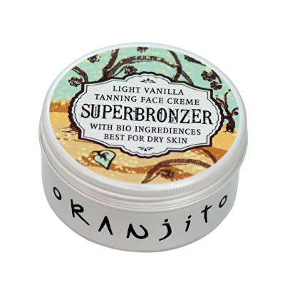 Oranjito - Opalovací krém do solária na obličej a dekolt Vanilla (Face Cream Superbronzer) 50 g