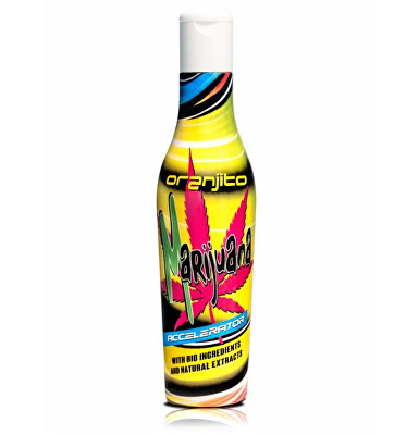 Oranjito - Konopné opalovací mléko Max. Effect (Marijuana Superbronzer) 200 ml