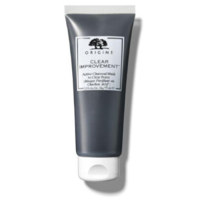Origins - Čisticí pleťová maska s aktivním uhlím Clear Improvement™ (Active Charcoal Mask To Clear Pores) 75 ml