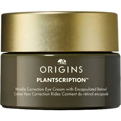 Origins - Oční krém se zapouzdřeným retinolem pro korekci vrásek Plantscription (Wrinkle Correction Eye Cream with Encapsulated Retinol) 15 ml