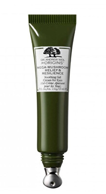 Origins - Zklidňující oční gelový krém Dr. Andrew Weil Mega-Mushroom (Relief & Resilience Soothing Gel Cream For Eyes) 15 ml