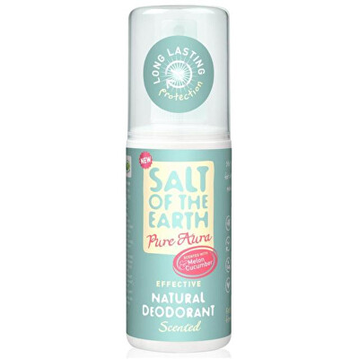 Salt Of The Earth - 100% přírodní deodorant Meloun&Okurka Pure Aura (Natural Deodorant) 100 ml