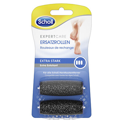 Scholl - Náhradní hlavice do elektrického pilníku Velvet Smooth Diamond extra hrubé 2 ks