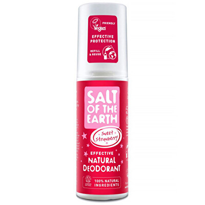Salt Of The Earth - Přírodní deodorant ve spreji Jahoda Rock Chick Sweet Strawberry (Natural Deodorant) 100 ml