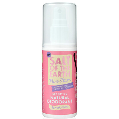 Salt Of The Earth - Přírodní deodorant ve spreji s levandulí a vanilkou Pure Aura (Natural Deodorant) 100 ml