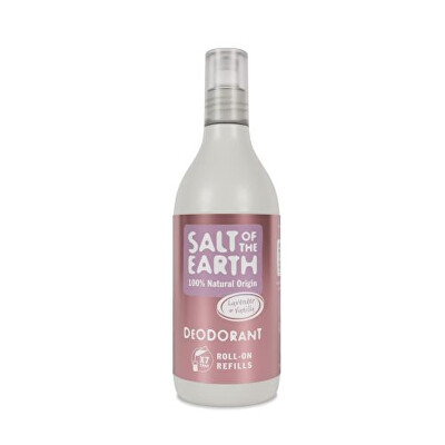 Salt Of The Earth - Náhradní náplň do přírodního kuličkového deodorantu Lavender & Vanilla (Deo Roll-on Refills) 525 ml