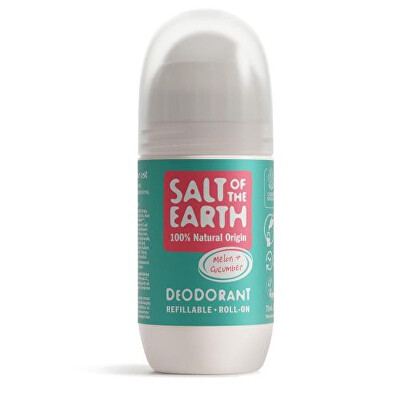 Salt Of The Earth - Přírodní kuličkový deodorant Melon & Cucumber (Deo Roll-on) 75 ml