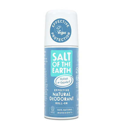Salt Of The Earth - Přírodní kuličkový deodorant Ocean Coconut (Natural Deodorant Roll-on) 75 ml