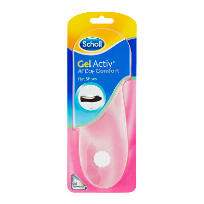 Scholl - Vložky do bot s plochou podrážkou GelActiv 1 pár