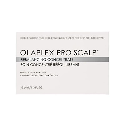 Olaplex - Kúra pro zklidnění a obnovu rovnováhy pokožky hlavy Pro Scalp (Rebalancing Concentrate) 10 x 4 ml