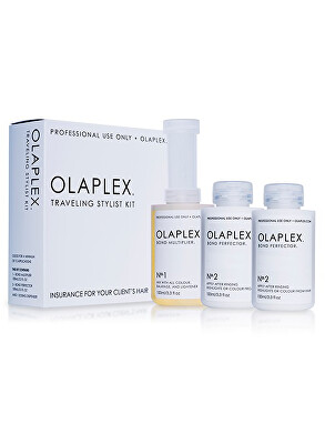 Olaplex - Sada pro barvené nebo chemicky ošetřené vlasy (Traveling Stylist Kit) 3 x 100 ml