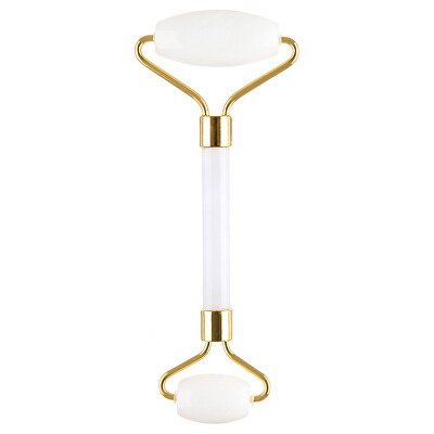 Palsar 7 - Masážní váleček na obličej bílý jadeit (White Jade Face Roller)