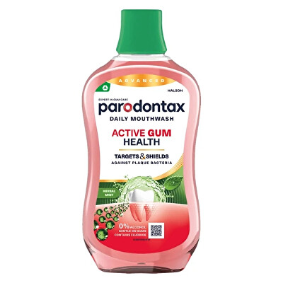 Parodontax - Ústní voda Daily Gum Care Herbal Mint Daily Mouthwash 500 ml