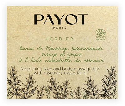Payot - Tuhý tělový a obličejový krém Herbier (Nourishing Face and Body Massage Bar) 50 g