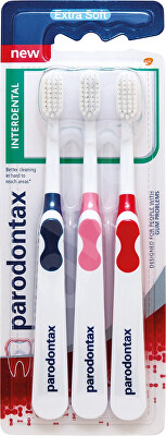 Parodontax - Extra měkký zubní kartáček Interdental Extra Soft 3 ks
