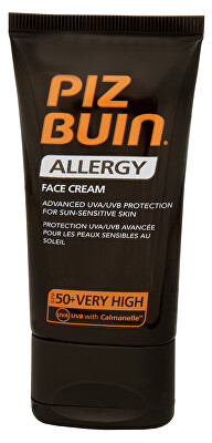 Piz Buin - Krém na opalování na obličej SPF 50+ (Allergy Face Cream) 50 ml