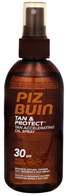 Piz Buin - Ochranný olej ve spreji urychlující proces opalování Tan & Protect SPF 30 (Tan Accelerating Oil Spray) 150 ml