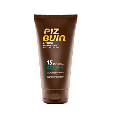 Piz Buin - Gelový krém na opalování SPF 15 Hydro Infusion (Sun Gel Cream) 150 ml