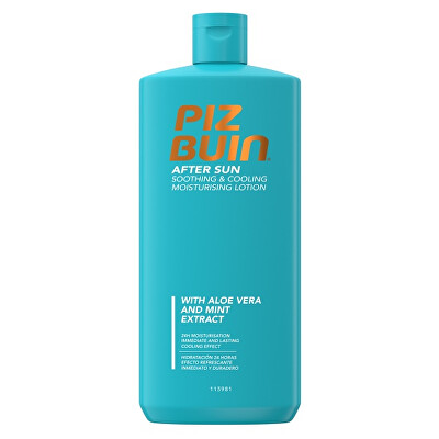 Piz Buin - Zklidňující a chladící mléko po opalování After Sun (Soothing & Cooling Moisturising Lotion) 200 ml