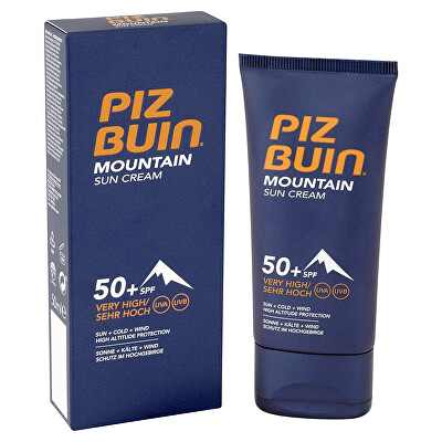 Piz Buin - Sluneční krém s maximální ochranou SPF 50+ (Mountain Sun Cream) 50 ml