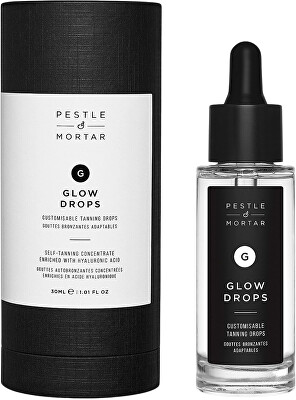 Pestle & Mortar - Samoopalovací pleťové sérum (Glow Drops) 30 ml