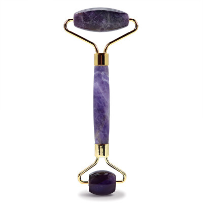 PlumBeauty - Váleček na kontury obličeje - ametyst (Amethyst Facial Roller)