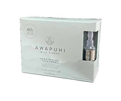 Paul Mitchell - Keratinová kúra pro poškozené vlasy Awapuhi Wild Ginger (Keratriplex Treatment) 10 x 10 ml